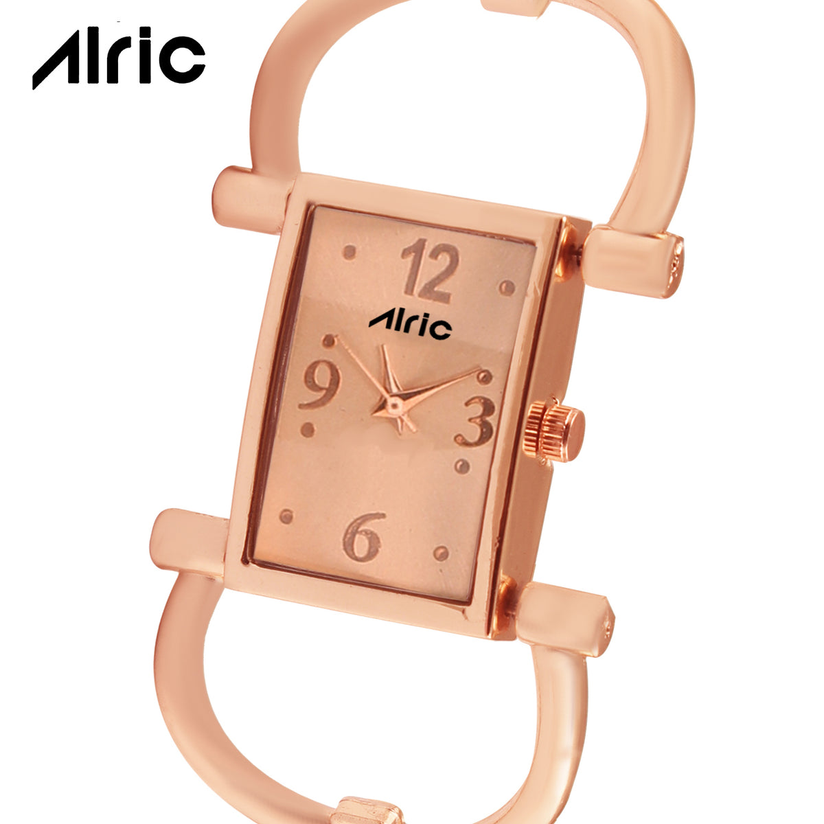 Quad Rose Gold Watch For Girls (30 Mm Dial)