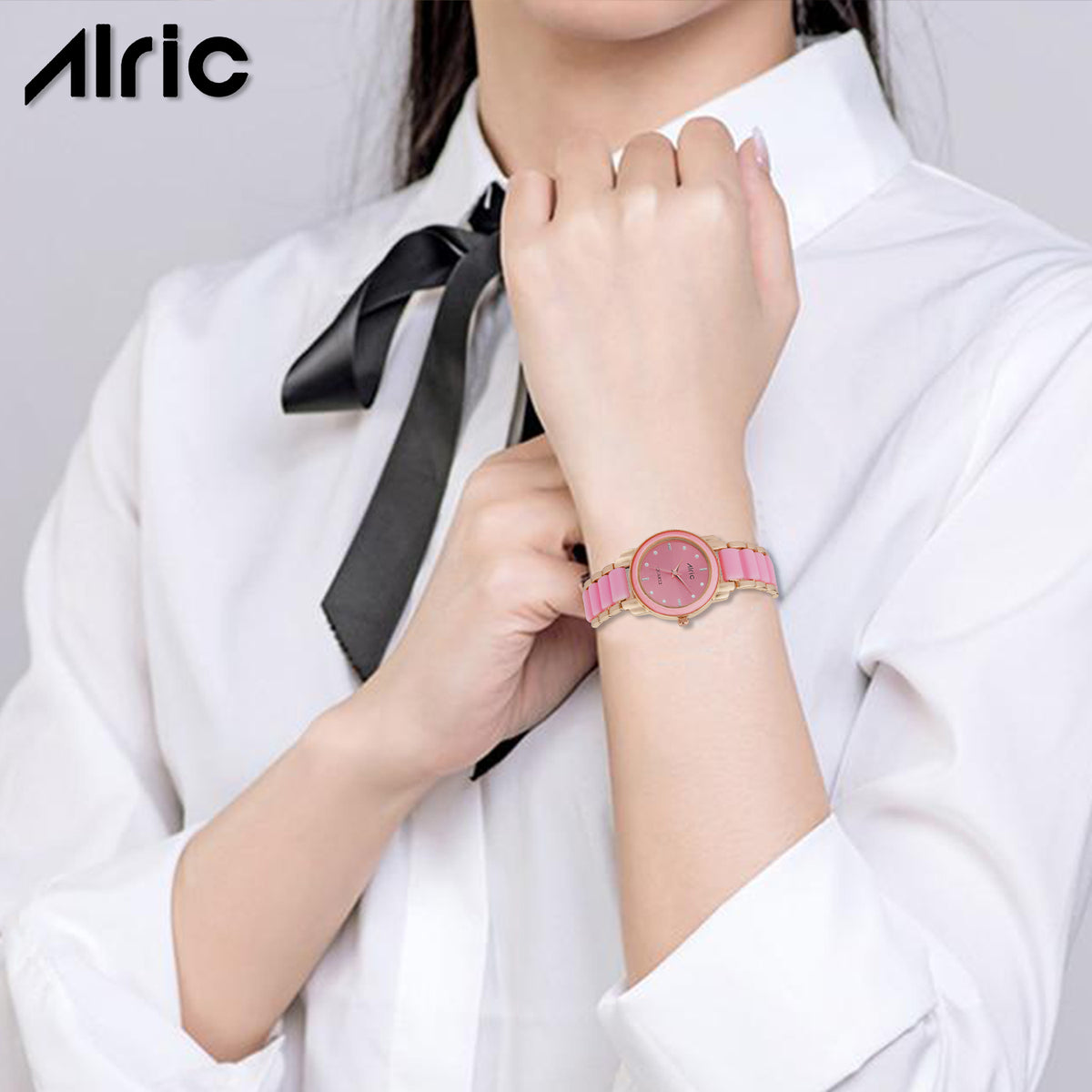 Swanky Pink Round Quartz Analog Wrist Watch For Girls (30 mm Dial)