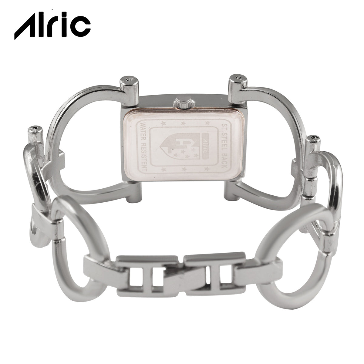 Quad Silver Watch For Girls (30 Mm Dial)