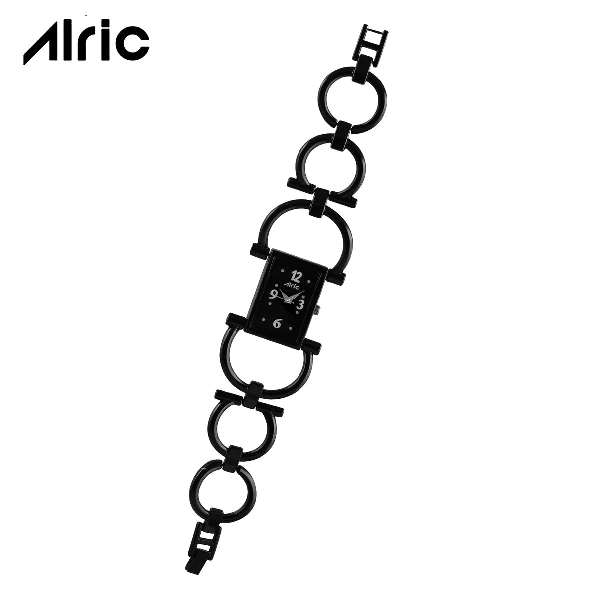 Quad Black Watch For Girls (30 Mm Dial)