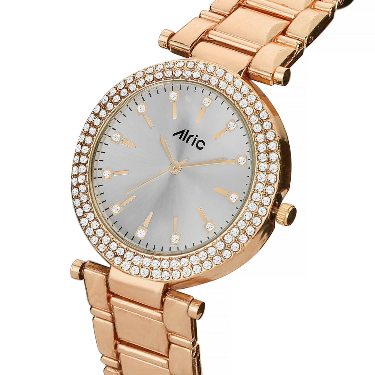 Gem Gold Watch For Girls (30 Mm Dial)