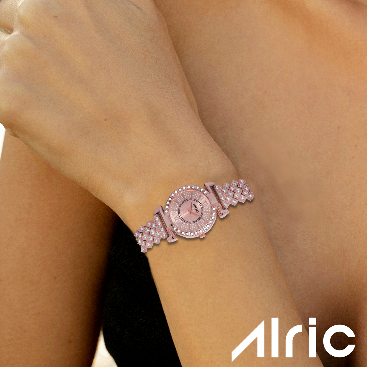 Eterna Rose Gold Watch For Girls (30 Mm Dial)