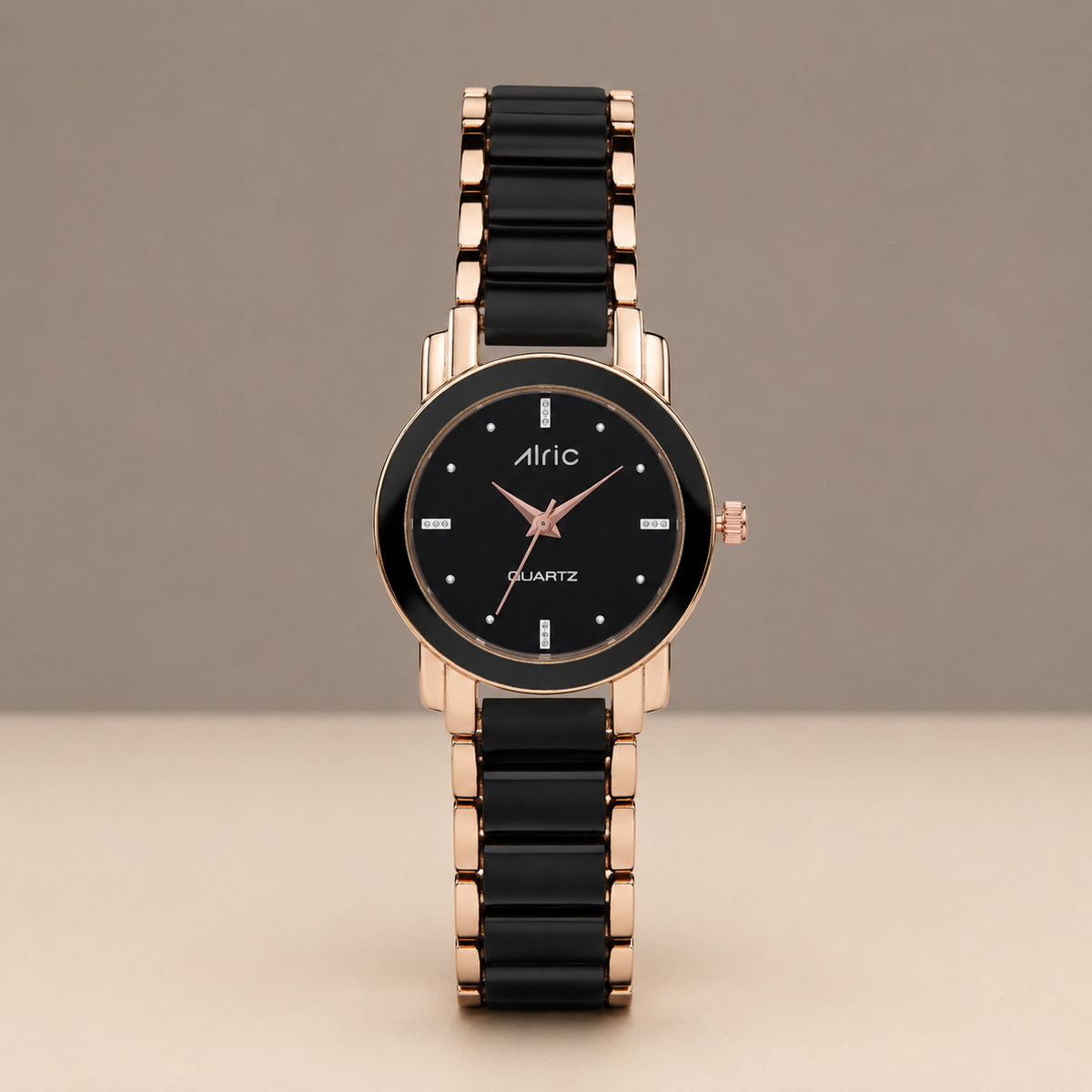 Swanky Ladies Watch For Girls Latest Rose Gold & Black Watch For Women Ladies Analog Watch - For Girls Swanky