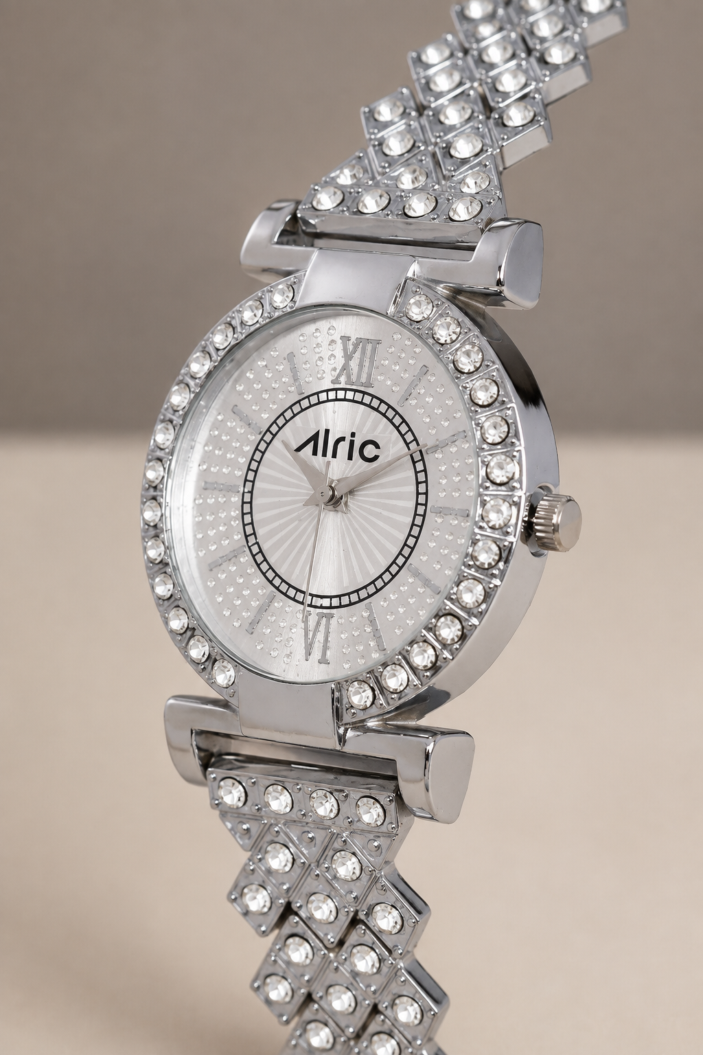 Eterna Silver Watch For Girls (30 Mm Dial)