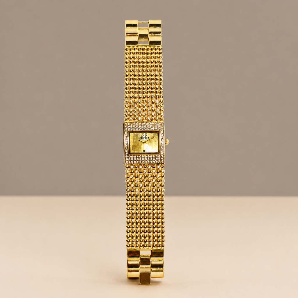 Empress Rose gold Quartz Analog Wrist Watch For Girls (30 Mm Dial)