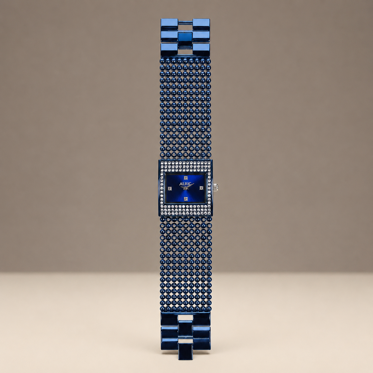 Empress Blue Analog Wrist Watch For Girls (30 Mm Dial)