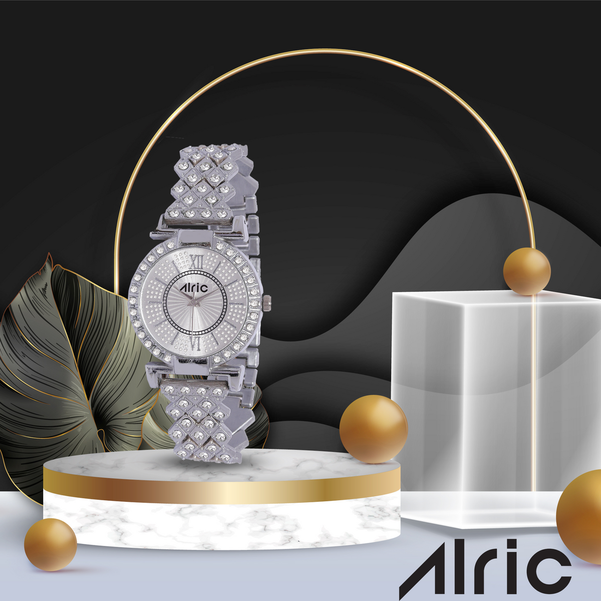 Eterna Silver Watch For Girls (30 Mm Dial)