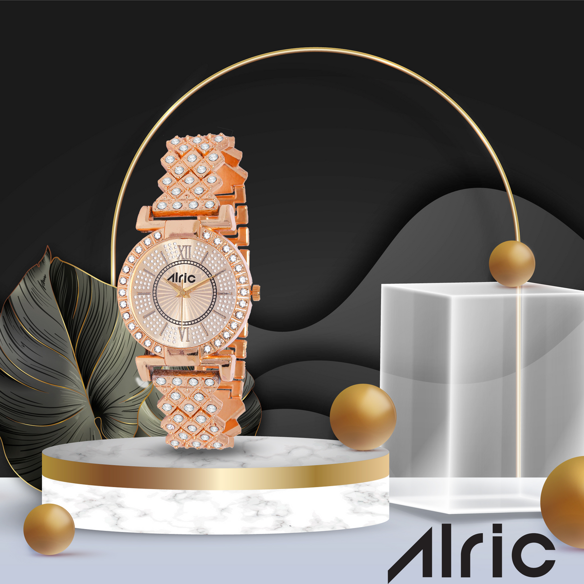 Eterna Gold Watch For Girls (30 Mm Dial)